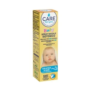Care FOR YOU Spray Nasal Isotónico para Bebé con Agua de Mar Care FOR YOU Baby 100 Ml.