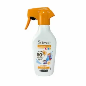 Spray Protector Solar Kids Spf50+ Science Les Cosmétiques 250 Ml.