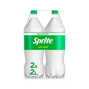 Sprite Refresco con Gas Lima-limón bajo en Azúcar Pack de 2 Botellas X 2 L. 4000 ML
