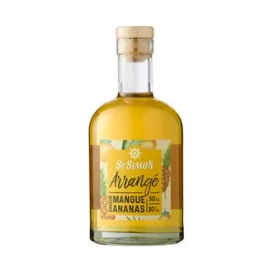 ST Simon Arrangé Ron Infusionado con Mango y Piña Botella 50 Cl 500 ML