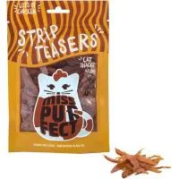 Strip de Pollo y Pescado para Gato Biozoo, Bolsa 45 G
