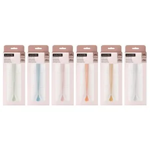 Suavinex Selection Cuchara de Silicona Premium para Bebés con Encías Sensibles, a Partir de 4 Meses Suavinex.