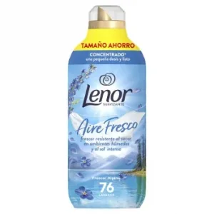 Suavizante Concentrado Frescor Alpino Aire Fresco Lenor 76 Lavados.
