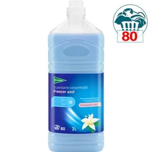 Suavizante Concentrado Frescor Azul Flor de Jazmín y Cedro 80 Dosis con Microcápsulas de Fragancia el Corte Ingles 2 L
