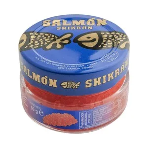 Shikrán Sucedáneo de Huevas de Salmón (micronizado) Shikrán 50 Gr.