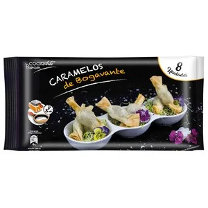Cocinarte Suculento Relleno de Bogavante Envuelto en Crujiente Pasta Filo en Forma de Caramelo Premium 8 Uds. 112 G