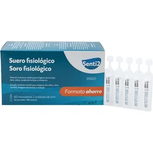 Suero Fisiológico Envase de 60 Monodosis de Senti2
