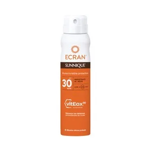 Ecran Sunnique Protector Solar en Spray con Textura Bruma y FPS 30 (alta) 75 Ml.