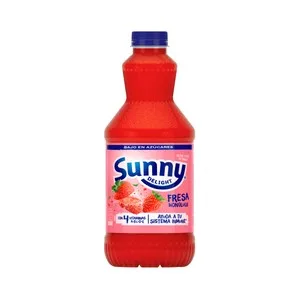 Sunny Delight Refresco Refrigerado de Fresa Botella de 1,25 L. 1250 ML