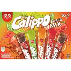 Super Mix Helados Varios Sabores sin Gluten 5 Unidades Calippo