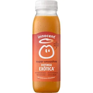 Súper Smoothie Defensa Exótica Mandarina, Zanahoria, Manzana y Jengibre Innocent