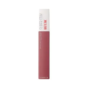 Maybelline Super Stay Matte Ink  Tono 140 Soloist Pintalabios Líquido con Acabado Mate, y de Larga Duración.