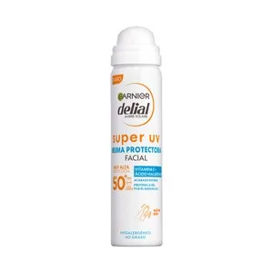 Delial Super Uv Bruma Solar Facial con Acción Hidratante y Factor de Protección 50 (muy Alto) 75 Ml.