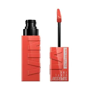 Maybelline Superstay Vinyl Ink Tono 125 Keen  Lápiz de Labios en Tinta Líquida con Acabado Efecto Vinilo.