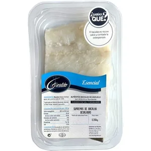 Supremas de Bacalao MSC Desaladas Auténtico Bacalao de Anzuelo del Atlántico Nordeste Giraldo