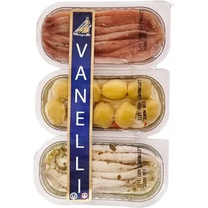 Surtido de Anchoas, Boquerones y Aceitunas