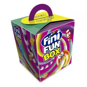 Surtido de Caramelos de Goma y Geles Dules Fun Box Fini sin Gluten 70 G.