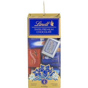 Surtido de Napolitanas de Chocolate  Lindt Swiss Premium 250 G