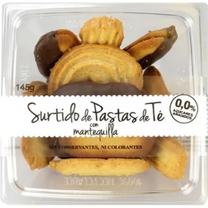 Surtido de Pastas de Té con Mantequilla