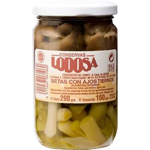 Surtido de Setas con Ajos Tiernos Lodosa
