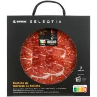 Surtido Ibéricos de Bellota Eroski Seleqtia, Pack 5x80 G