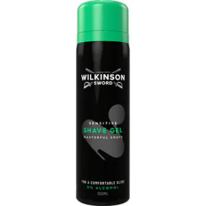 Sword Gel de Afeitar Sensitive 0% Alcohol Wilkinson