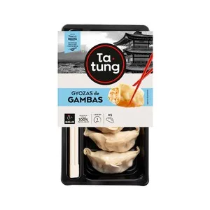 Ta-tung Gyozas de Gambas, Listas para Calentar y Comer Ta-tung 144 G.