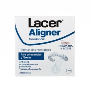Tabletas Limpiadoras Aligner Lacer 32 Ud.