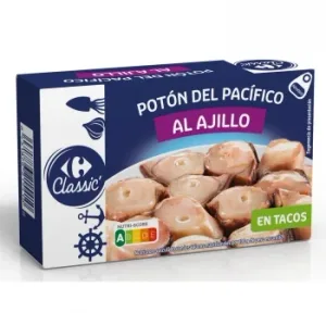 Tacos de Potón al Ajillo Classic Carrefour 65 G.