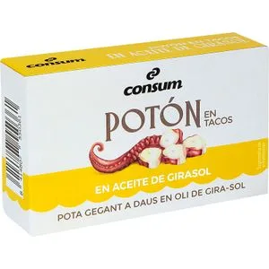 Tacos Potón en Aceite de Girasol 72 Gr