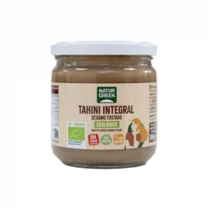 Tahin Tostado Ecológico Naturgreen sin Gluten Tarro 300 G.