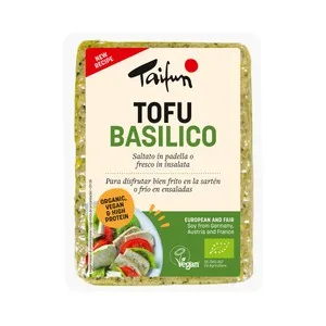 Taifun Tofú Ecológico con Albahaca 200 G.