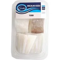 Tajada de Bacalao Desalado Giraldo, Bandeja 350 G
