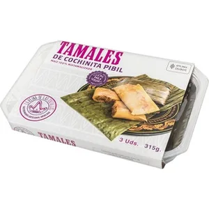 Tamales de Cochinita Pibil la Reina de las Tortillas