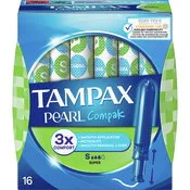 Tampax Compak Pearl Super.