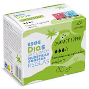 Tampón Compact Super Esos Dias 20 Unidades