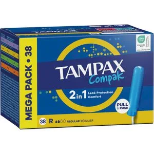 Tampón Compak Regular 38 u