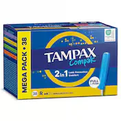 Tampón Compak Tampax 38 Unidades