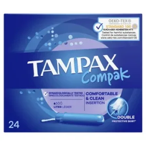 Tampones Compak Lites Tampax 24 Ud.