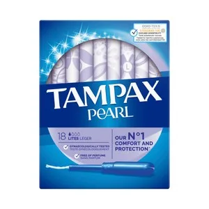 Tampax Tampones Ligeros con Aplicador Tampax Pearl 18 Uds.