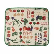 Tapete Escurridor de Microfibra Verduras