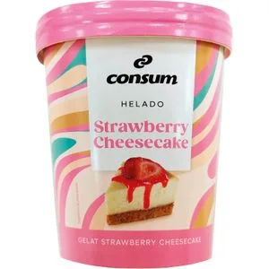 Tarrina Strawberry Cheesecake 350 Gr