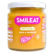 Tarrito Pavo con Verduras Smileat Ecológico