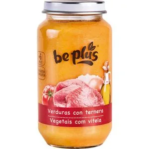 Tarritos Verdura con Ternera 250 Gr