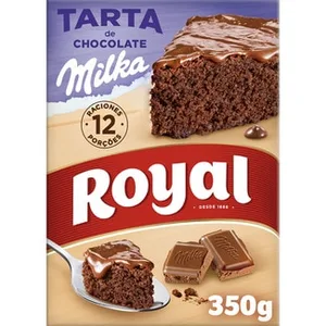 Tarta de Chocolate Milka para Preparar 12 Raciones Royal