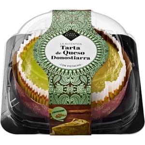 Tarta de Queso Donostiarra con Pistacho Casa Eceiza