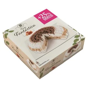 LA Menorquina Tarta Fantástica (helado de Nata, Caramelo y Chocolate) 550 G. 1000 ML