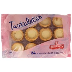 Arruabarrena Tartaletas Pequeñas para Rellenar 24 Uds. 180 G.