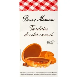 Tartaletas Rellenas de Chocolate y Caramelo Bonne Maman