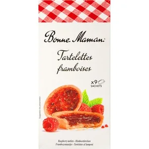 Tartaletas Rellenas de Frambuesa Bonne Maman